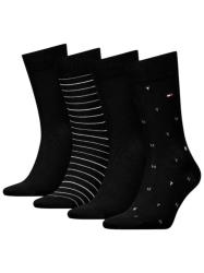 5375 TH MEN SOCK 4P TIN GIFBOX Nero