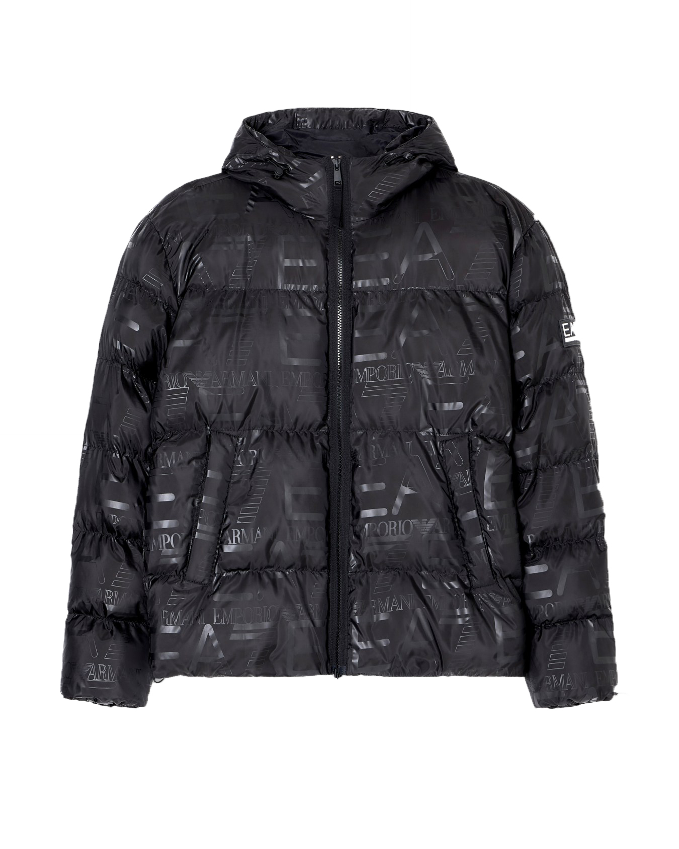 Emporio Armani Giubbotti 7M000697 MOUNTAIN HOODED JACKET Nero
