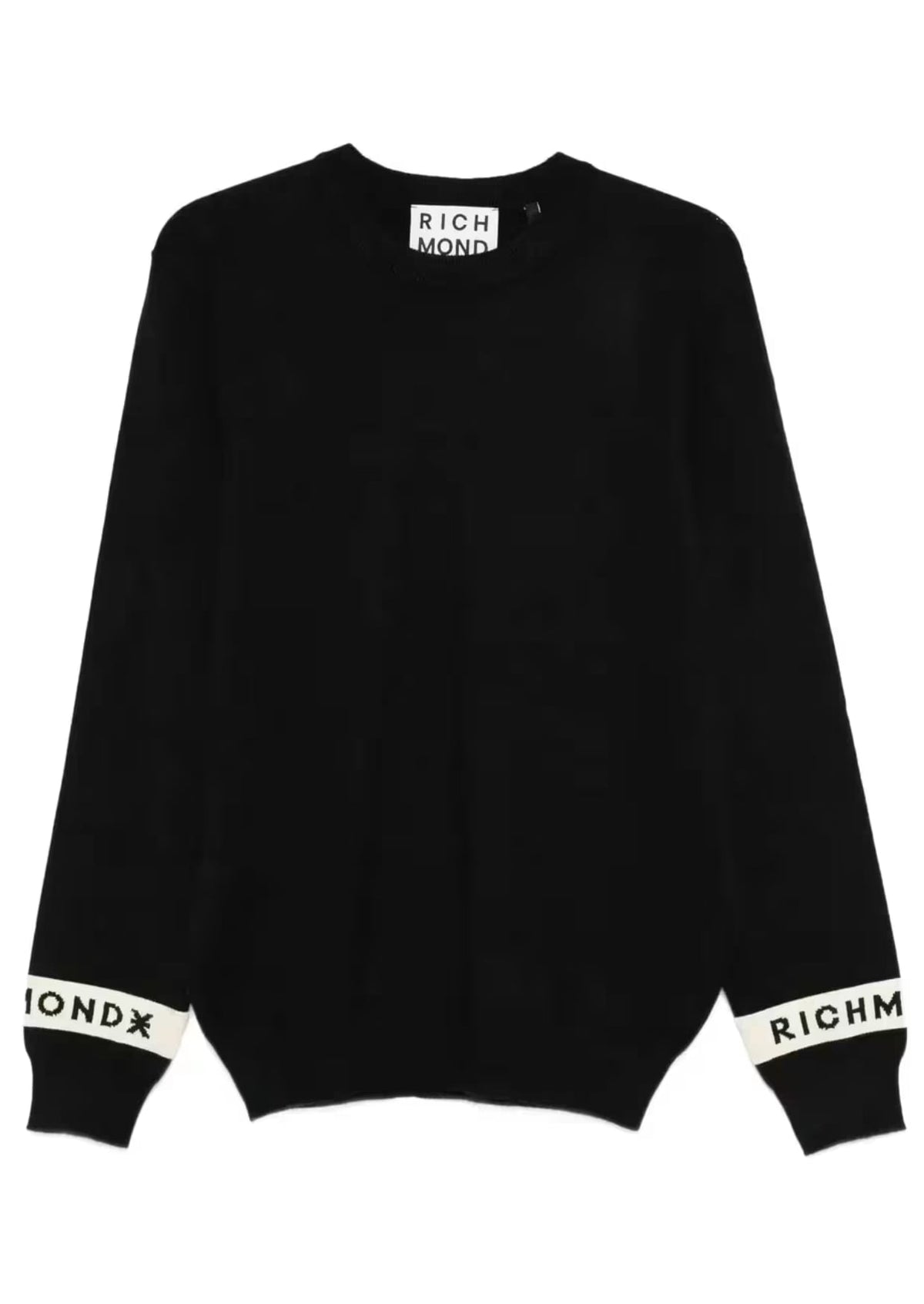Richmond Maglioni UMA25035MA SWEATER ROFLA Nero