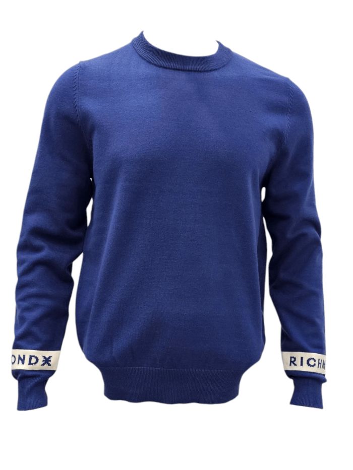 Richmond Maglioni UMA25035MA SWEATER ROFLA Blu