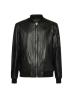 Richmond Giubbotti UMA25452GB3C REAL LEATHER BOMBER GR Nero - Foto 1