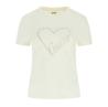 Guess T-shirt GUESS LOVE SS T-SHIRT Bianco Panna - Foto 1