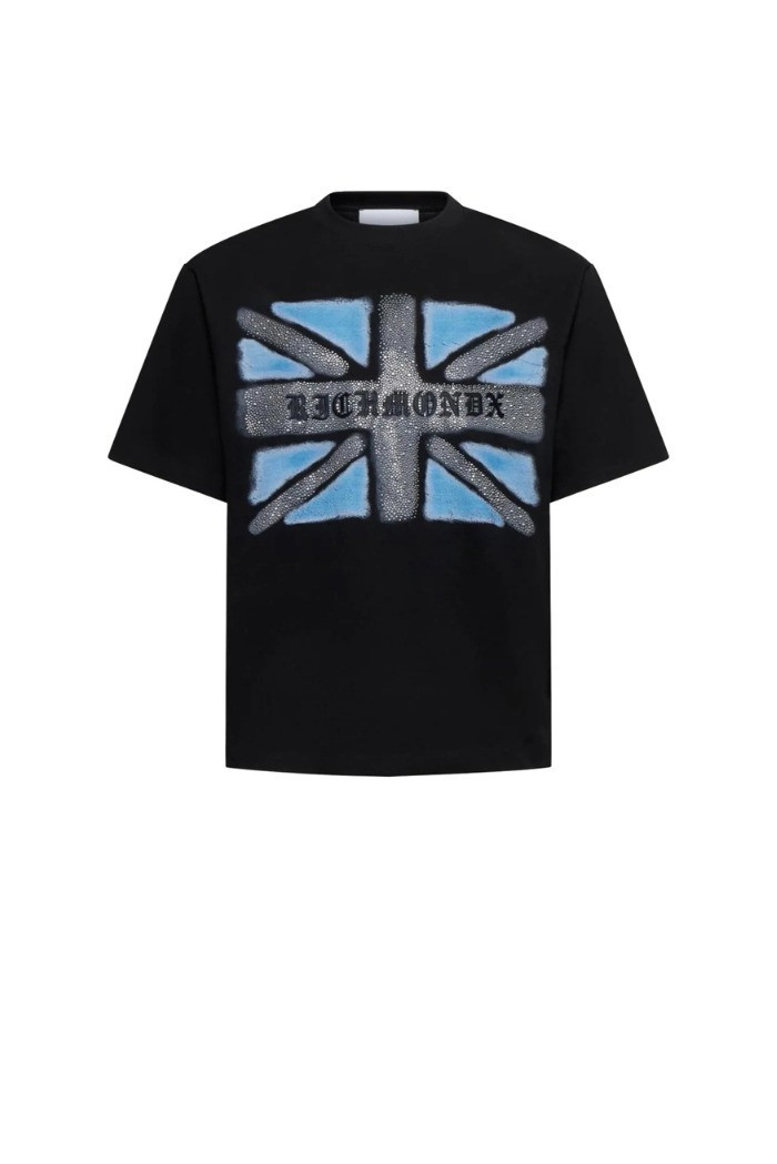 Richmond T-shirt UMA25458TS T-SHIRT KOLENG Nero