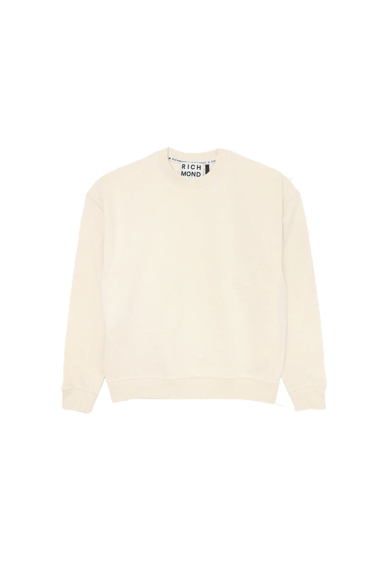 Richmond Felpe UMA25116FE FELPA NEMES Beige