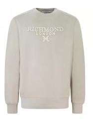 Richmond Felpe UMA25067FE FELPA YUNUS Beige