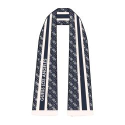 Guess Sciarpe SEVYN 4G LOGO SCARF Blu