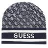 Guess Cappellini SEVYN 4G LOGO BEANIE Blu - Foto 1