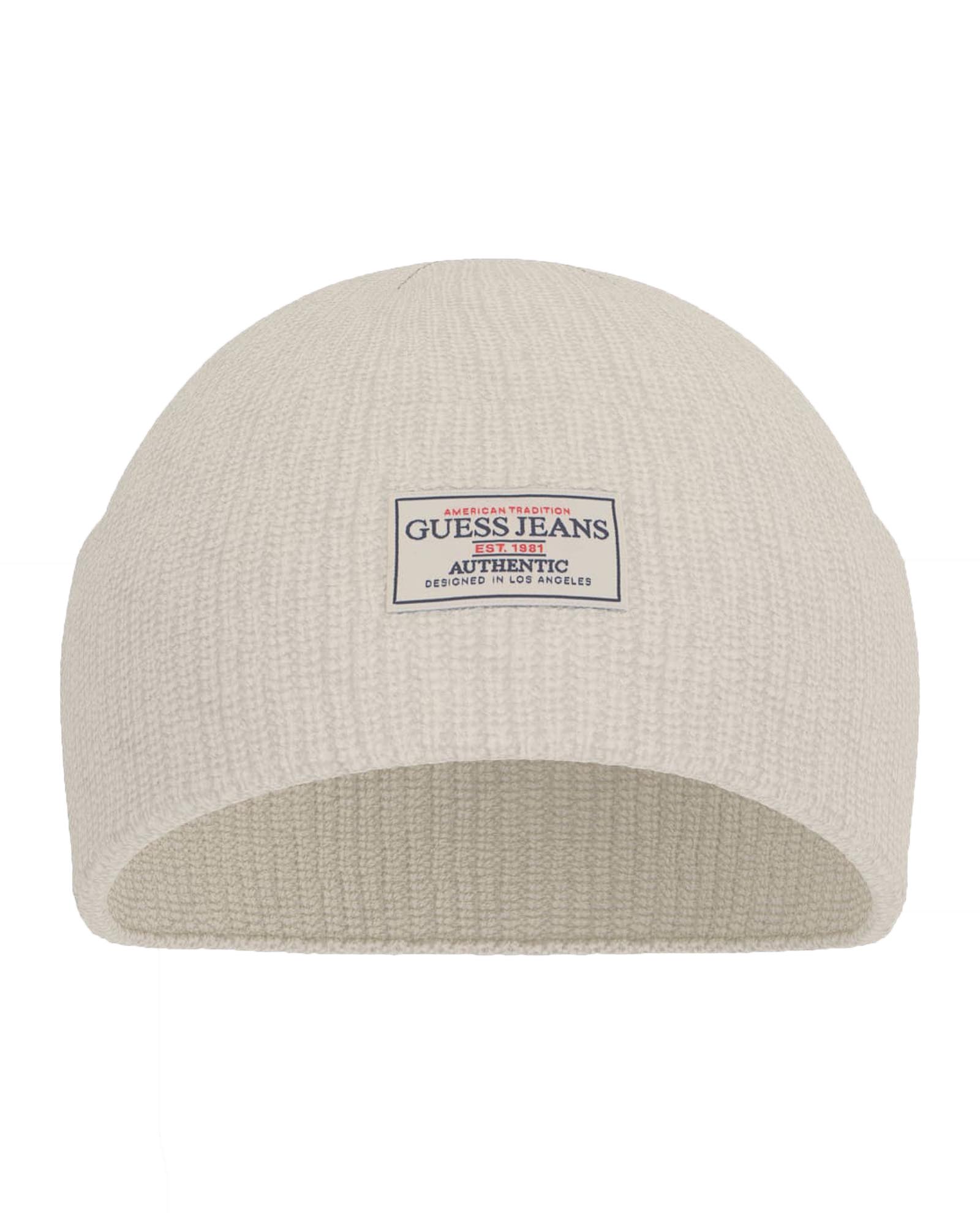 Guess Cappellini GJ PATCH BEANIE Bianco