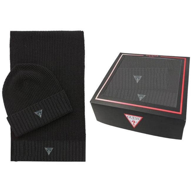 SCARF BEANIE GIFT BOX Nero