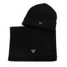 Guess Sciarpe SCARF BEANIE GIFT BOX Nero - Foto 2