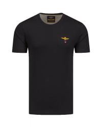 Aeronautica Militare T-shirt 262TS1580UJ00372 MANICA CORTA Nero