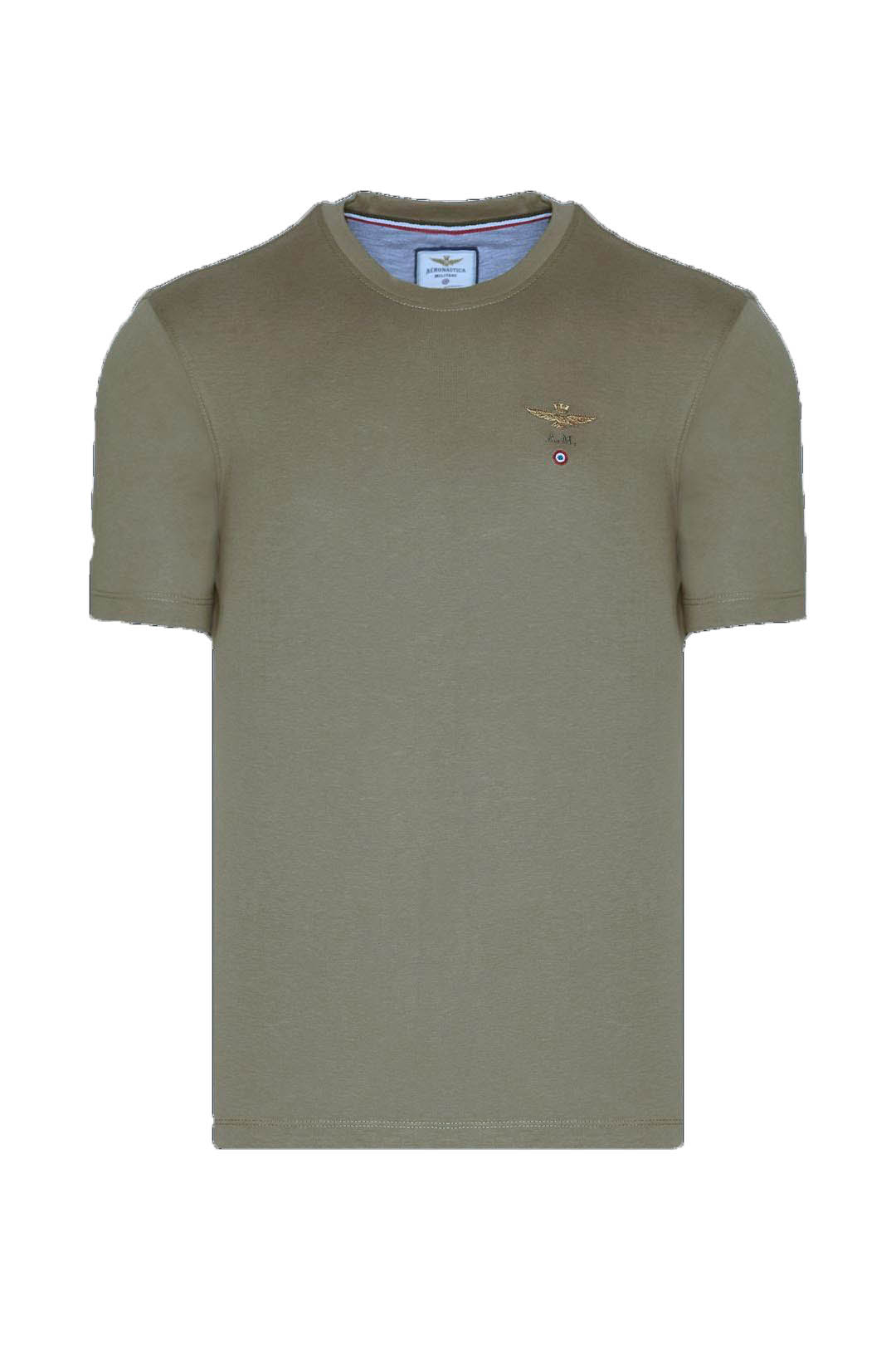 Aeronautica Militare T-shirt 262TS1580UJ00372 MANICA CORTA Verde Militare