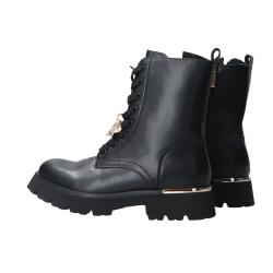 Anfibi PPJ977 Polacco vitello charme Nero