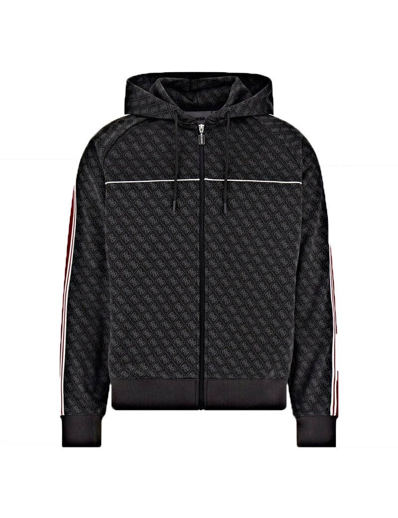 Guess Felpe PARIMO 4G FULL ZIP Nero