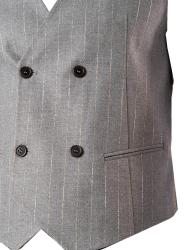 OE1F2W5I01 GILET DOPPIO PETTO Grigio