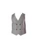 Over D Gilet OE1F2W5I01 GILET DOPPIO PETTO Grigio - Foto 1