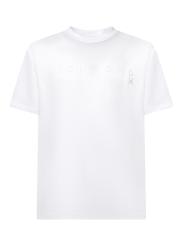 Richmond T-shirt T-SHIRT LOGO IN RILIEVO Bianco
