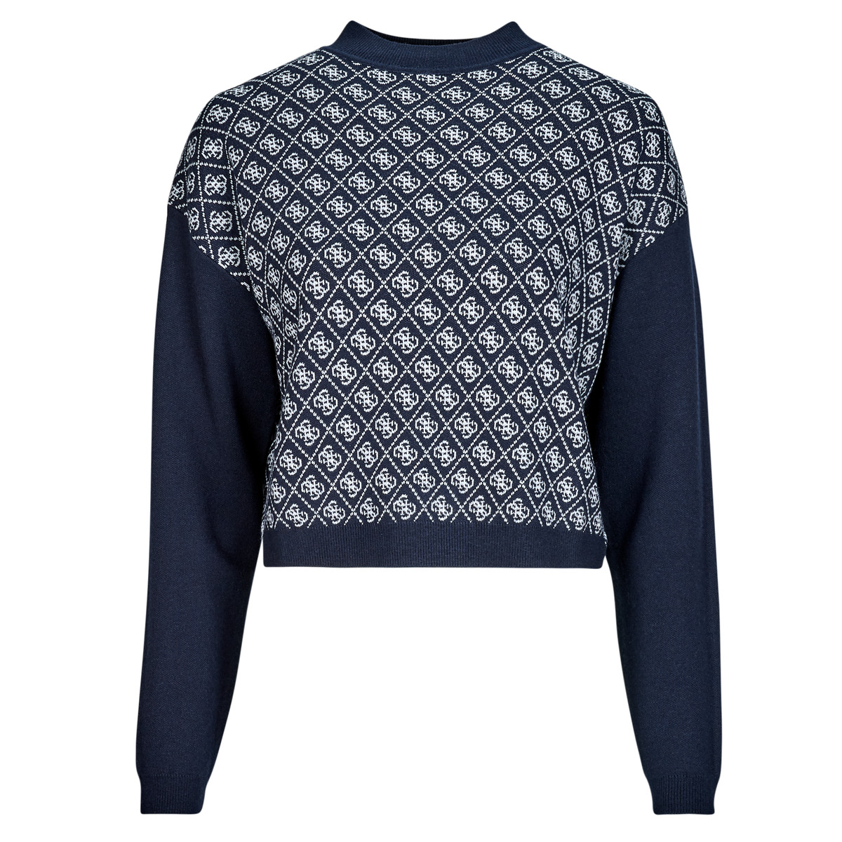 Guess Maglioni LS MN AUBREY 4G SWTR Blu