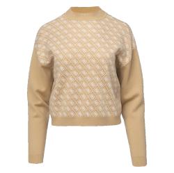 Guess Maglioni LS MN AUBREY 4G SWTR Beige