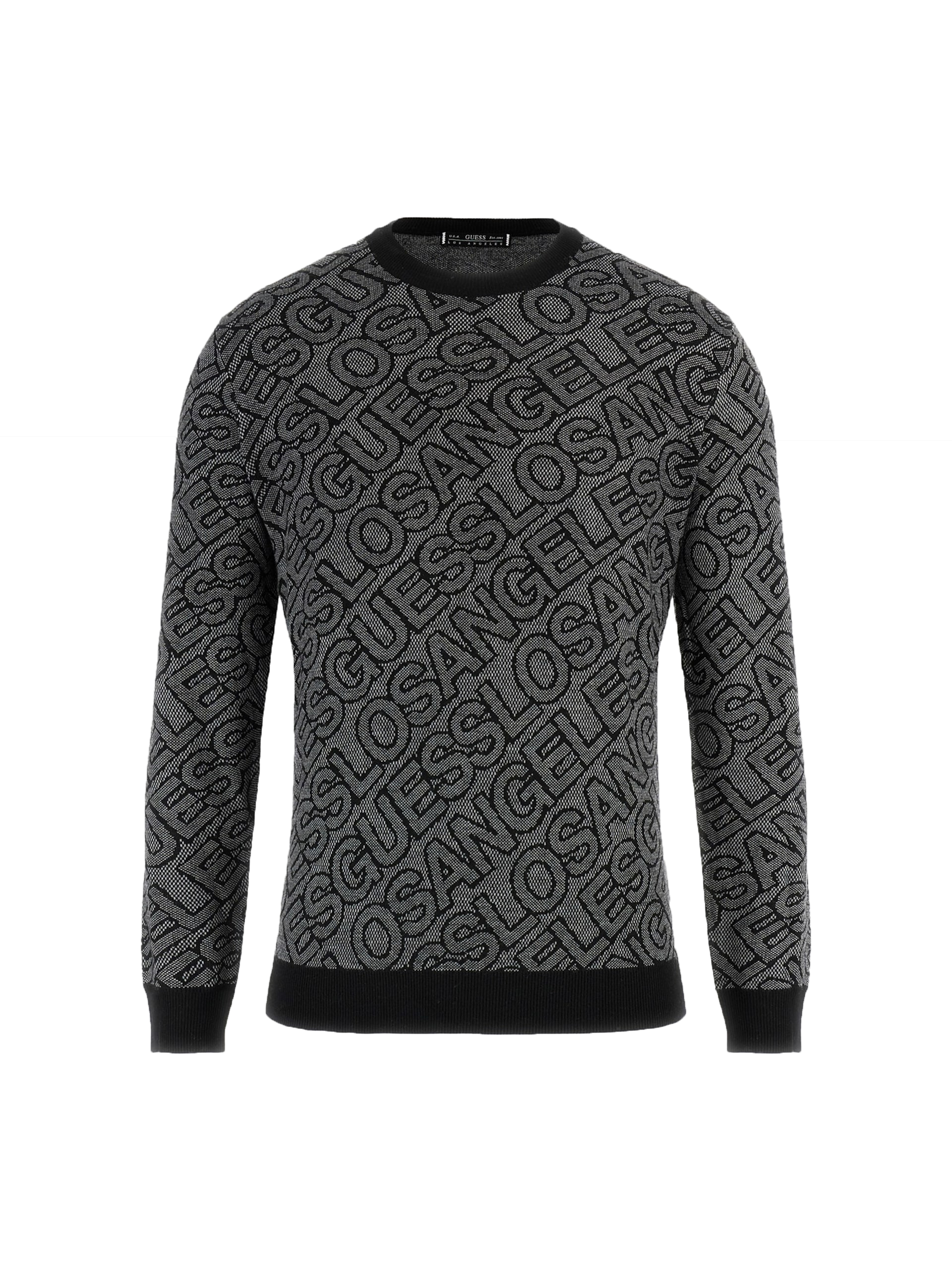 Guess Maglioni JARROD CN AO JACQUAR  Nero