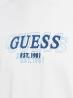 Guess T-shirt CN SS SMALL LOGO TEE Bianco - Foto 2