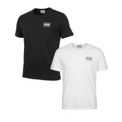 Moschino T-shirt V1A0704 BIPACK STRETCH JERSEY Bianco Nero