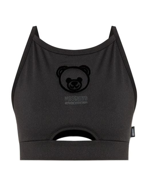 Moschino Top V6A0803 TECH FABRIC Nero