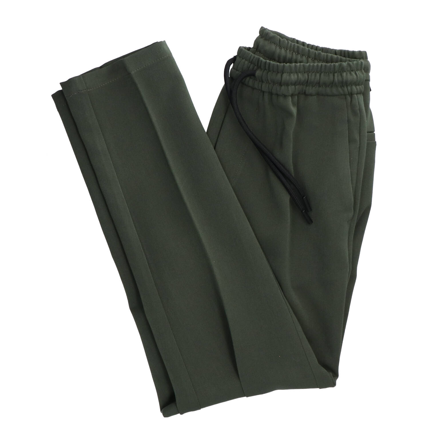 Over D Pantaloni PANTALACCIO SLIM FIT TASCHE 1 FILET Verde Scuro