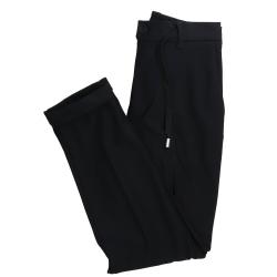 Over D Pantaloni  OC1F2W5P20 PANTAMOLLA SLIM FIT TECN Nero