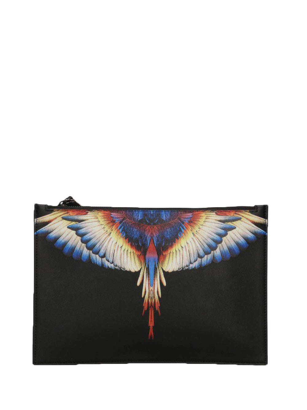 County Of Milan Pochette POCHETTE E.L.STAMPA Nero Giallo