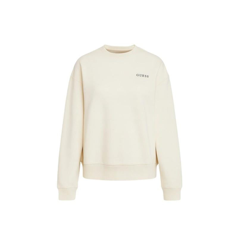 Guess Felpe AURELIA CN SWEATHIRT Bianco