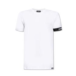 D9M3S6210 ROUND NECK T-SHIRT Bianco