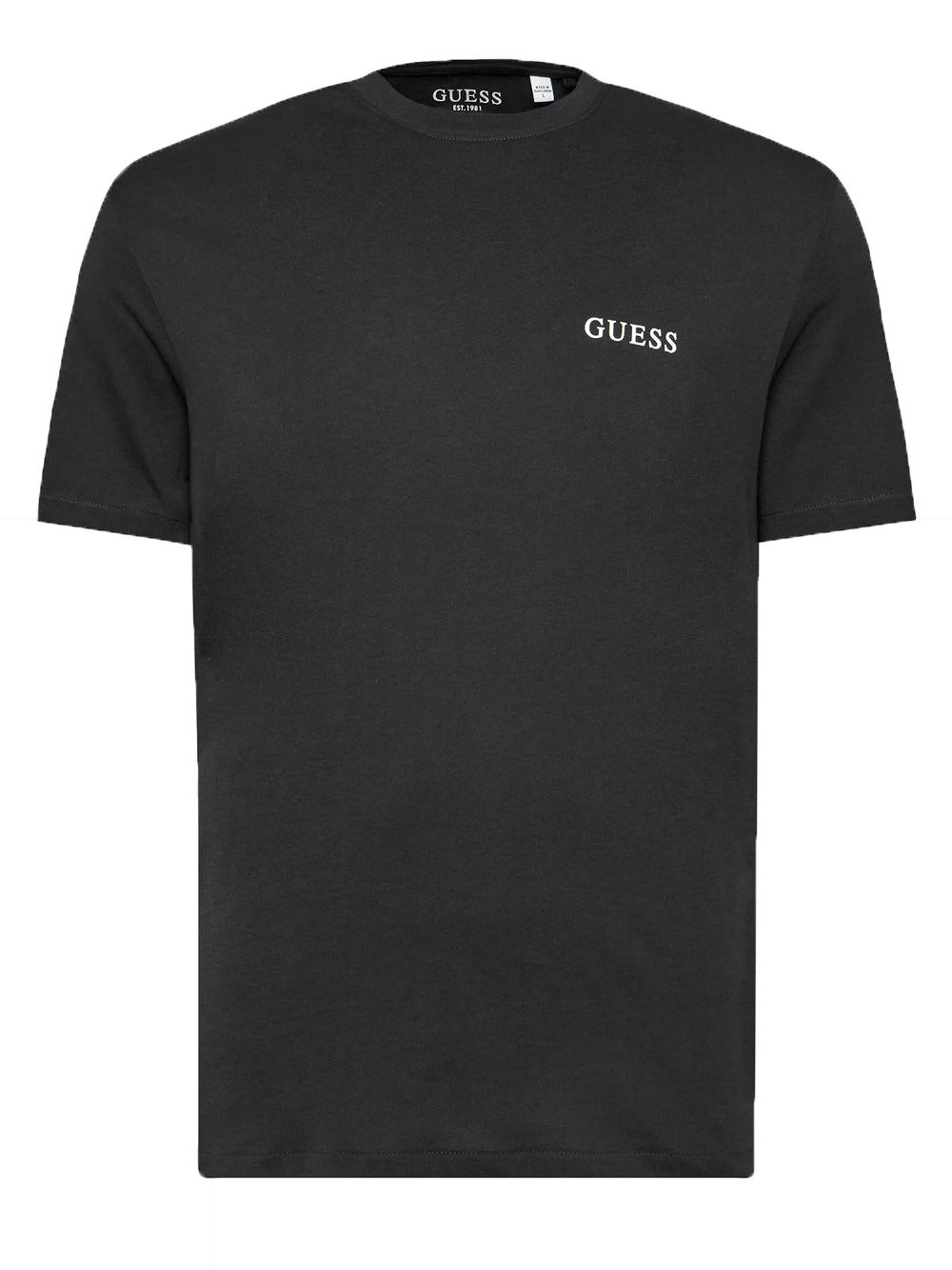 Guess Intimo TEE SINGLE PACK Nero