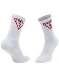 GJ UNISEX TRIANGLE CREW SOCK Bianco