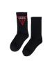 Guess Calze GJ UNISEX TRIANGLE CREW SOCK Nero - Foto 2