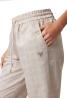 Guess Tute 4G AOP LONG PANTS JACQUARD  Beige - Foto 2