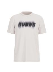 Guess T-shirt ASCANIO CN T-SHIRT  Bianco