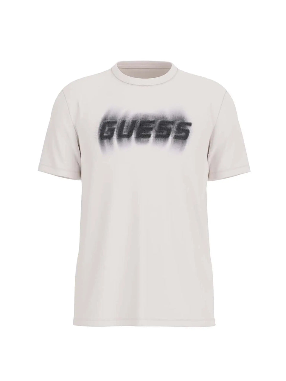 Guess T-shirt ASCANIO CN T-SHIRT  Bianco