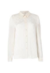 Guess Camicia LS MARTHE LOGO SHIRT  Beige