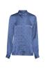 Guess Camicia LS MARTHE LOGO SHIRT  Blu - Foto 1