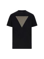 Guess T-shirt CN SS TRIANGLE LOGO TEE Nero