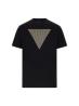 Guess T-shirt CN SS TRIANGLE LOGO TEE Nero - Foto 1