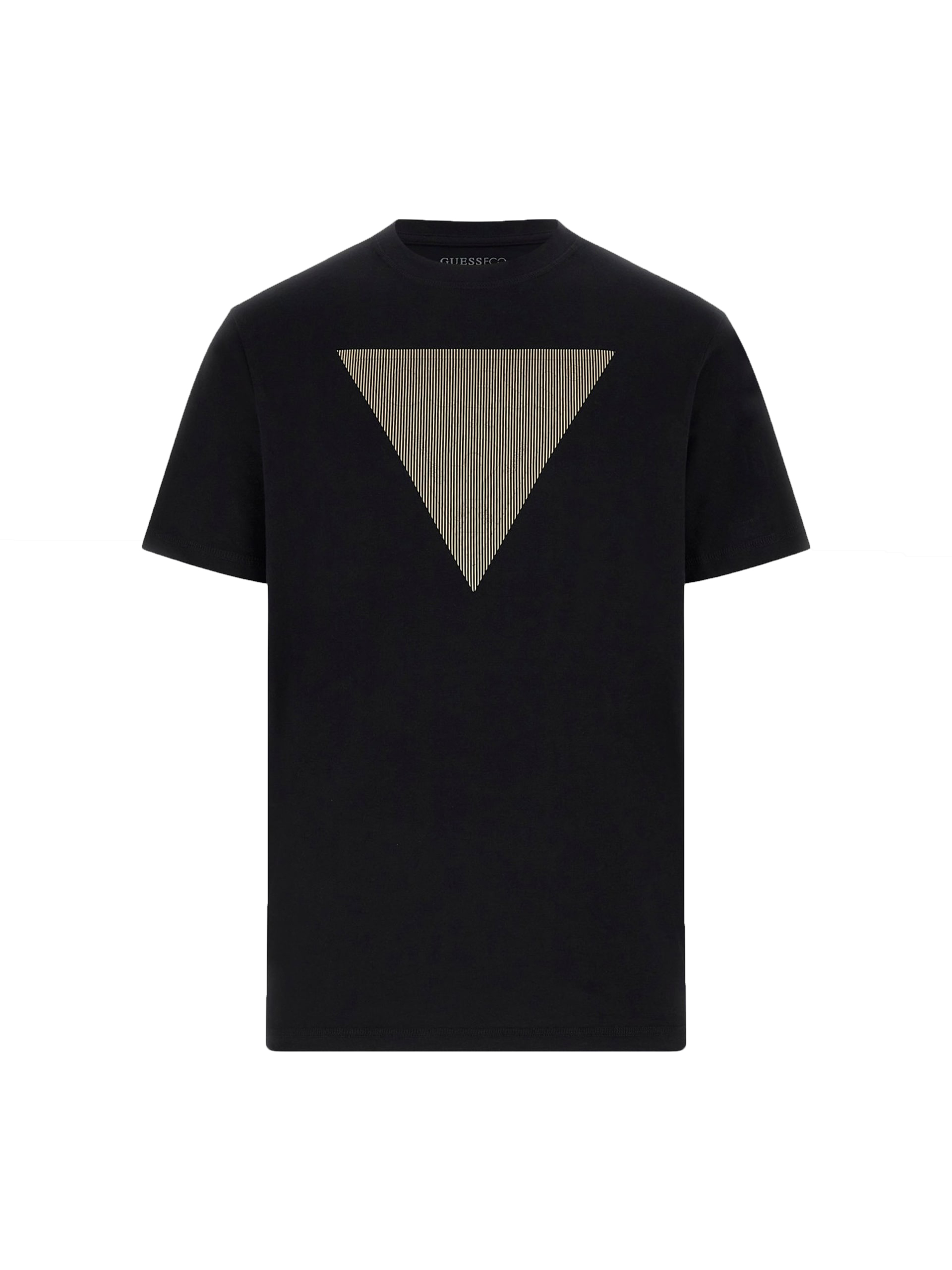 Guess T-shirt CN SS TRIANGLE LOGO TEE Nero
