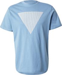 Guess T-shirt CN SS TRIANGLE LOGO TEE azzurro