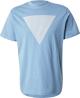 Guess T-shirt CN SS TRIANGLE LOGO TEE azzurro - Foto 1