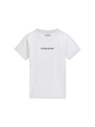 Guess T-shirt GJ SS CN SLIM LOGO PRINT TEE Bianco