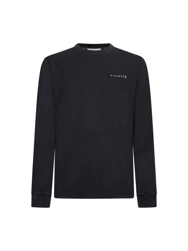 T-SHIRT MANICA LUNGA ROKIM Nero