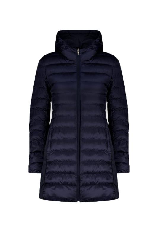 JUSY 3.0 REVERSIBLE HOODY COAT Blu