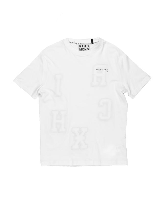 T-SHIRT BORIM BOXY Bianco