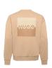 Hugo Felpe DUSPLITED Beige - Foto 3